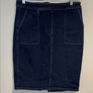 Land’s End Classic Denim Skirt